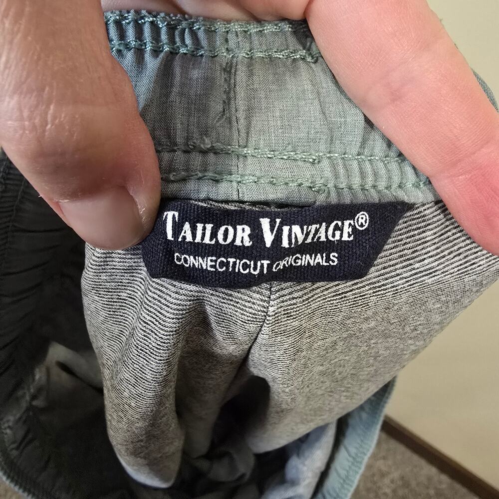 Men's Tailor Vintage 4 Way Stretch Lightweight Hybrid Lined Shorts | Size Large - Picture 9 of 10